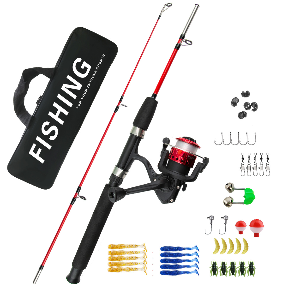 Fishing Rod Ice - Удочка для зимней рыбалки из 2-х