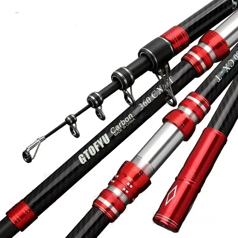 Fishing Rod Surf - Телескопическая удочка 2.7м 3.0м 3.6м 3.9м