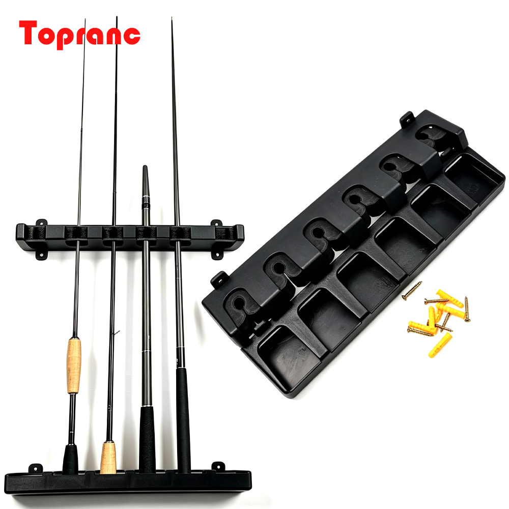 Fishing Rod Rack - Настенные горизонтальные держатели для удочек Topranc,