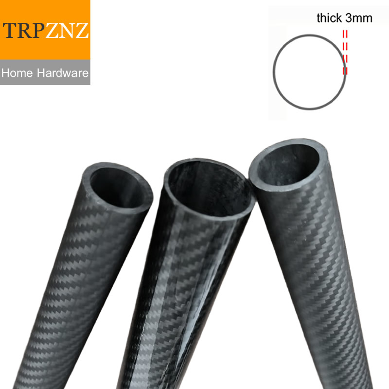 Fishing Rod Carbon Fiber - Трубка из углеродного волокна 3K, наружный
