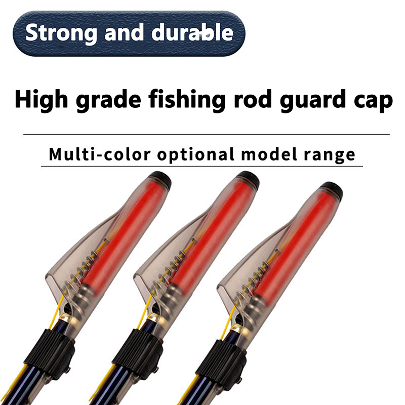 Fishing Rod Guide Replacement - 1 шт. Прозрачный защитный колпачок для