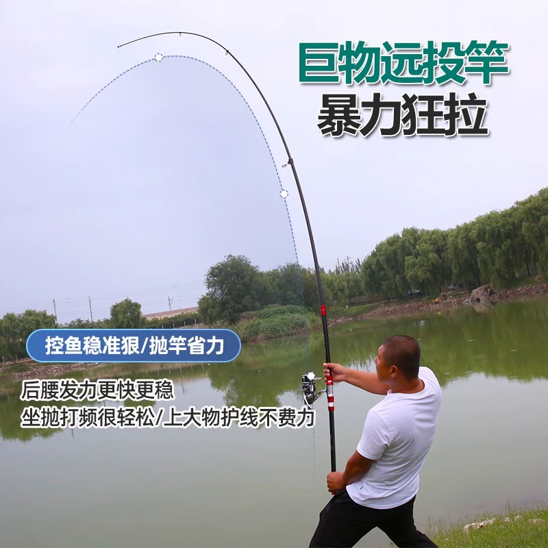 Телескопическая удочка 2.7м 3. – обзор и цена Fishing Rod Surf