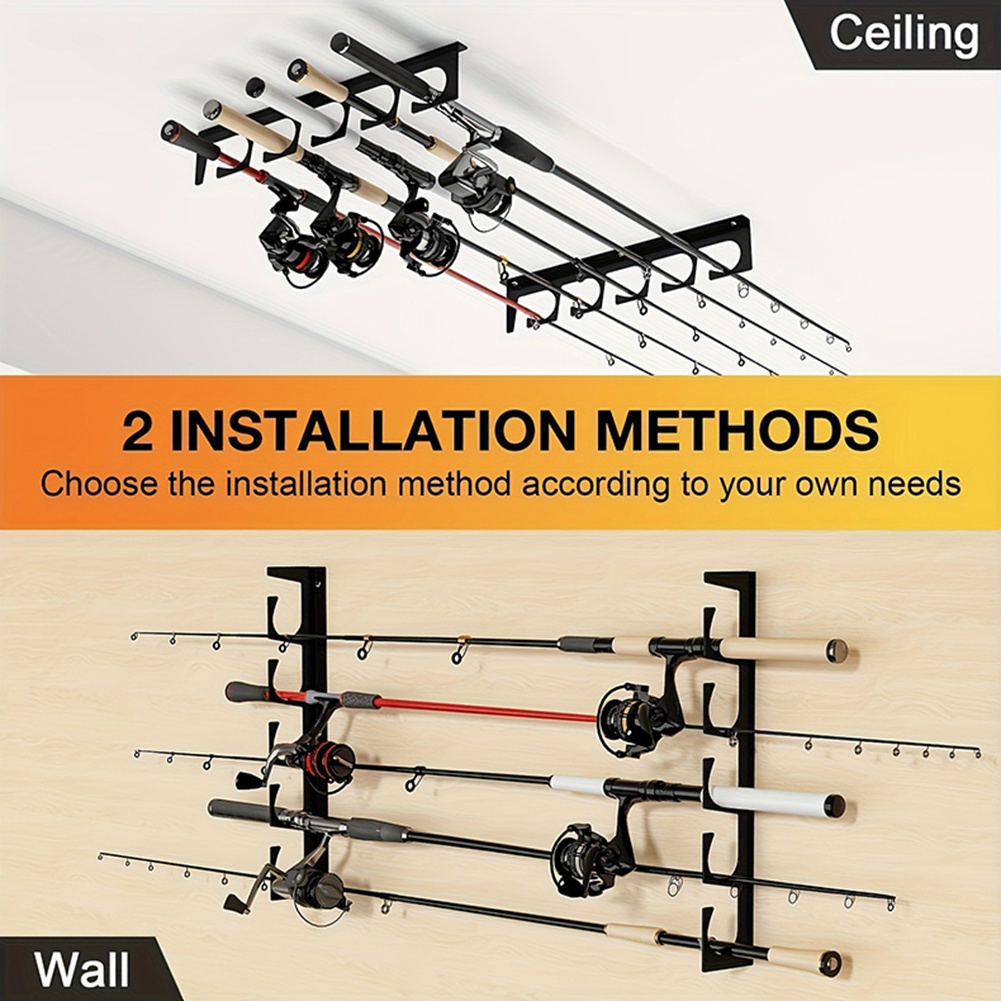 Металлический держатель для уд – обзор и цена Fishing Rod Rack