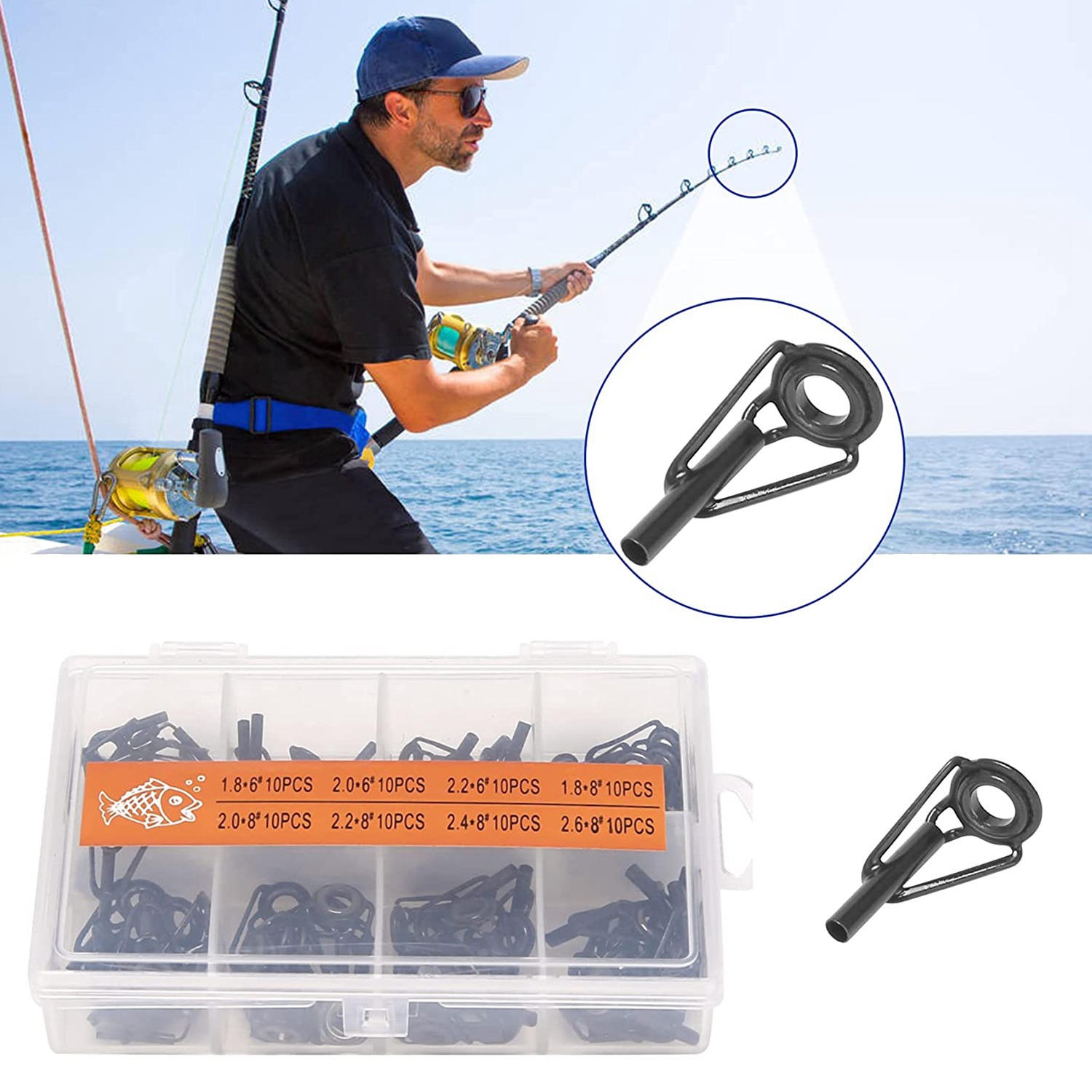 Набор для ремонта кончиков удо – обзор и цена Fishing Rod Tip Replacement