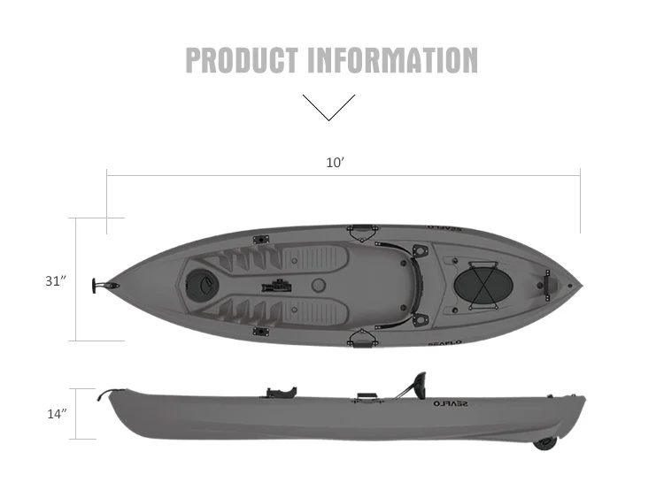 10 футов, 1 человек, пластиков – обзор и цена Fishing Rod Boat