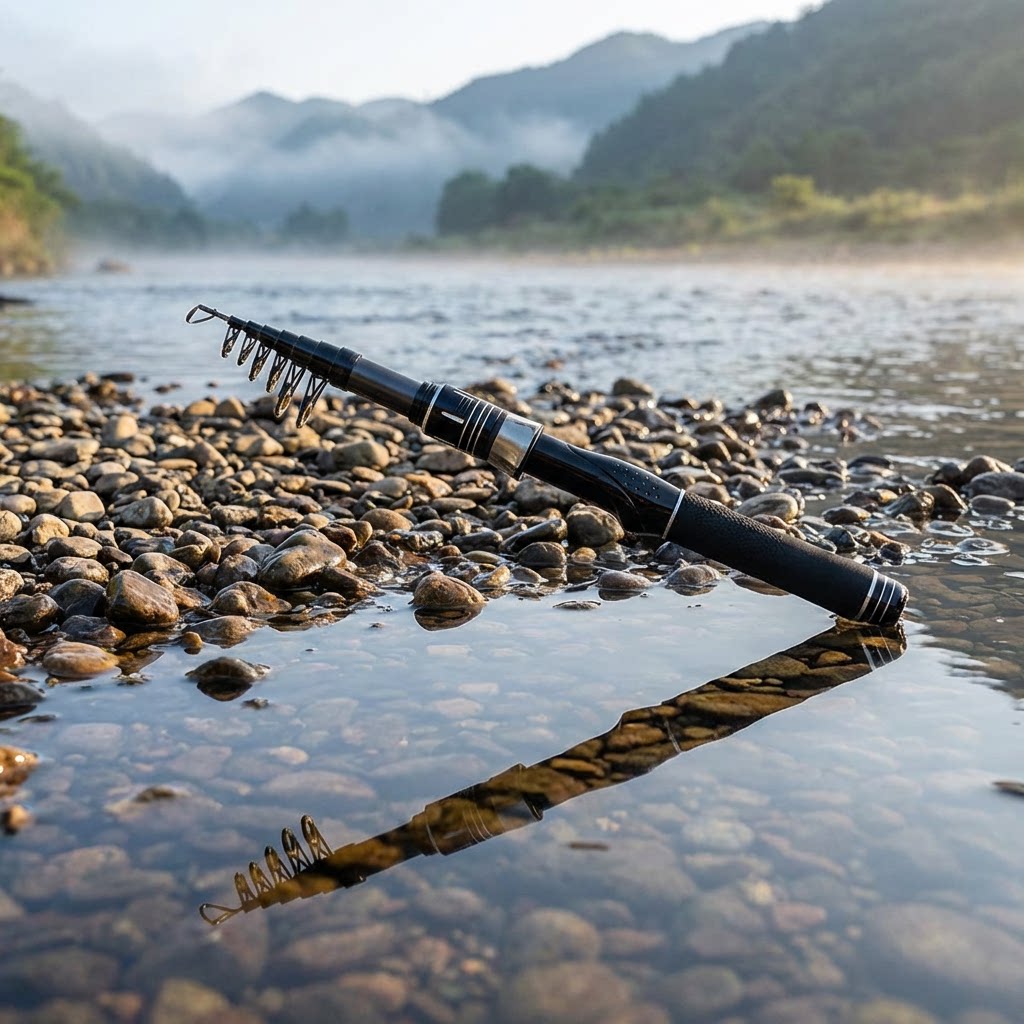 Ультралегкая телескопическая к – обзор и цена Fishing Rod Telescopic