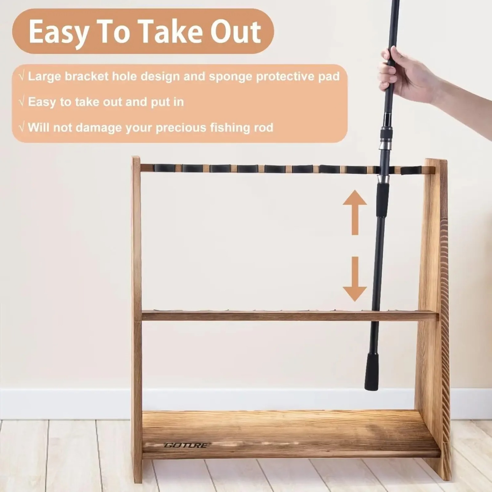 Подставка для удочек Goture из – обзор и цена Fishing Rod Rack
