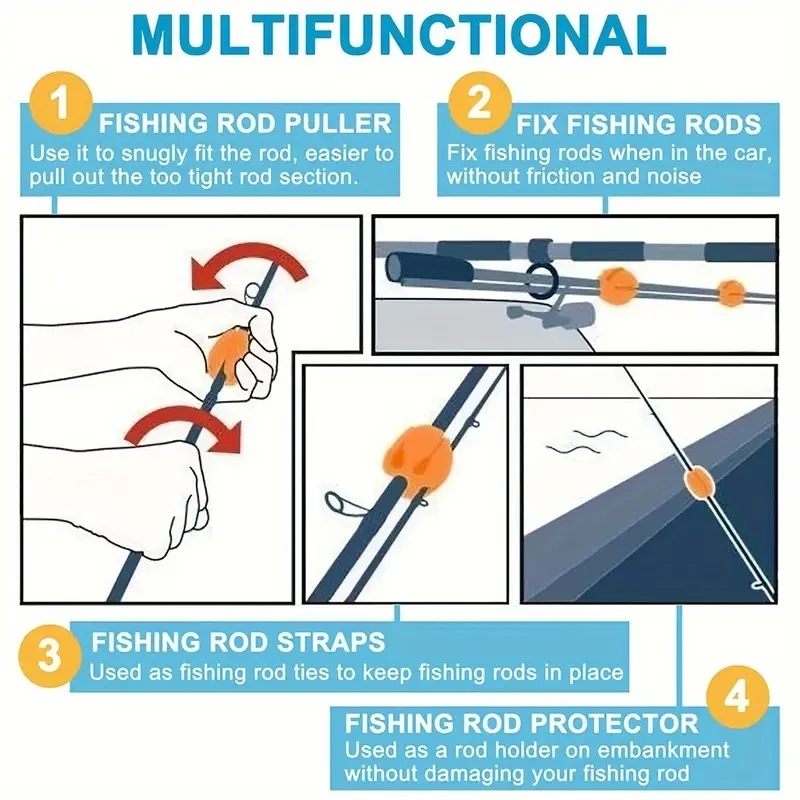 2 шт., удерживающий зажим для  – обзор и цена Fishing Rod Case
