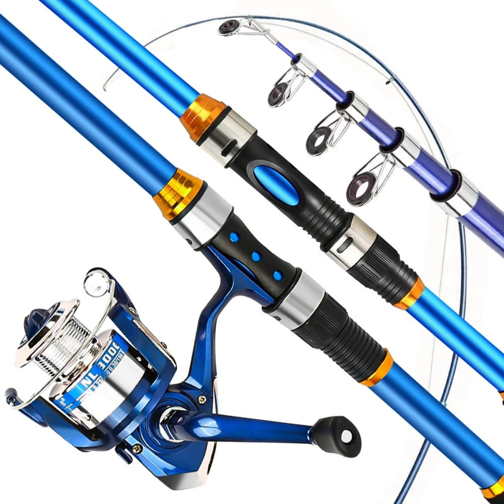 Набор телескопических удочек и – обзор и цена Fishing Rod Spinning