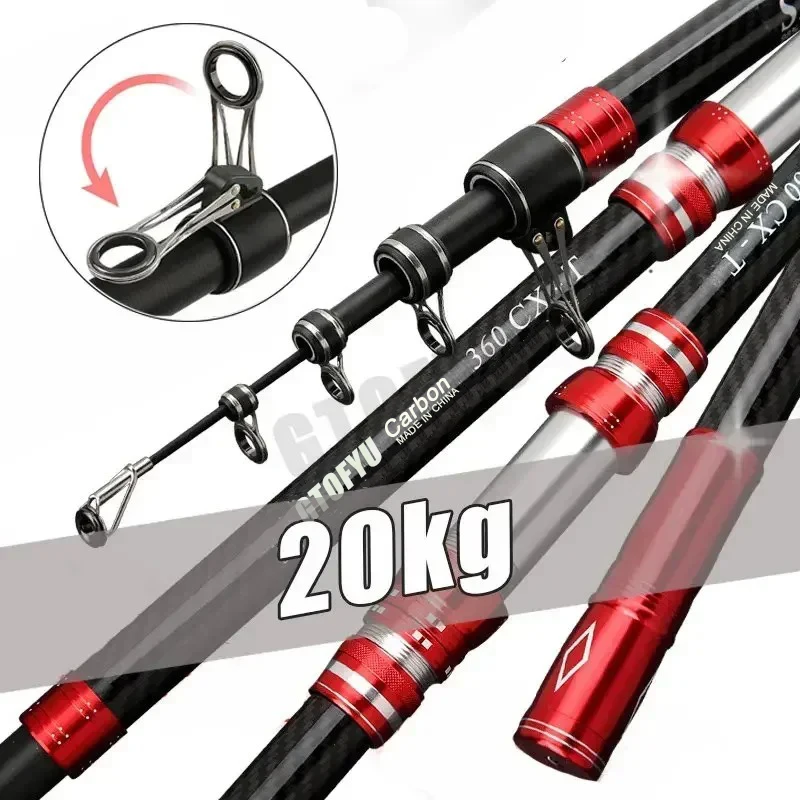 2,7 м 3,0 м 3,6 м 3,9 м 4,2 м  – обзор и цена Fishing Rod Surf