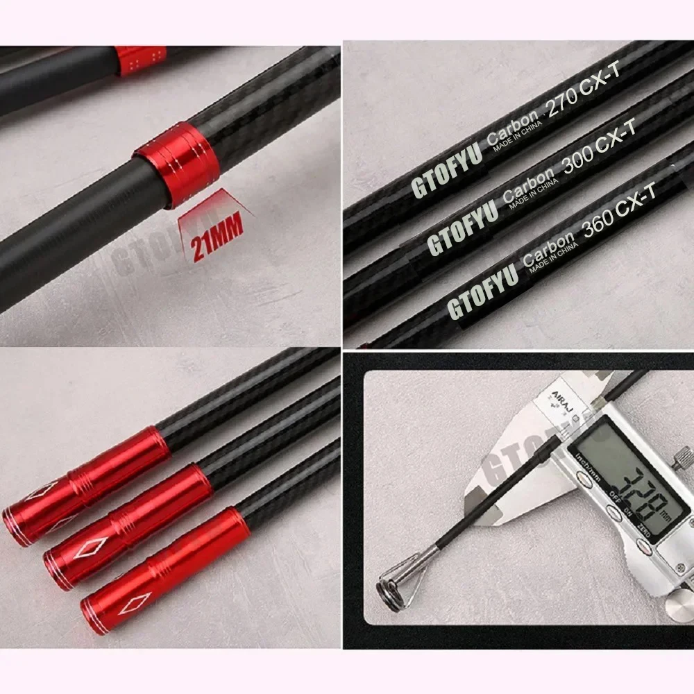 2,7 м 3,0 м 3,6 м 3,9 м 4,2 м  – обзор и цена Fishing Rod Surf