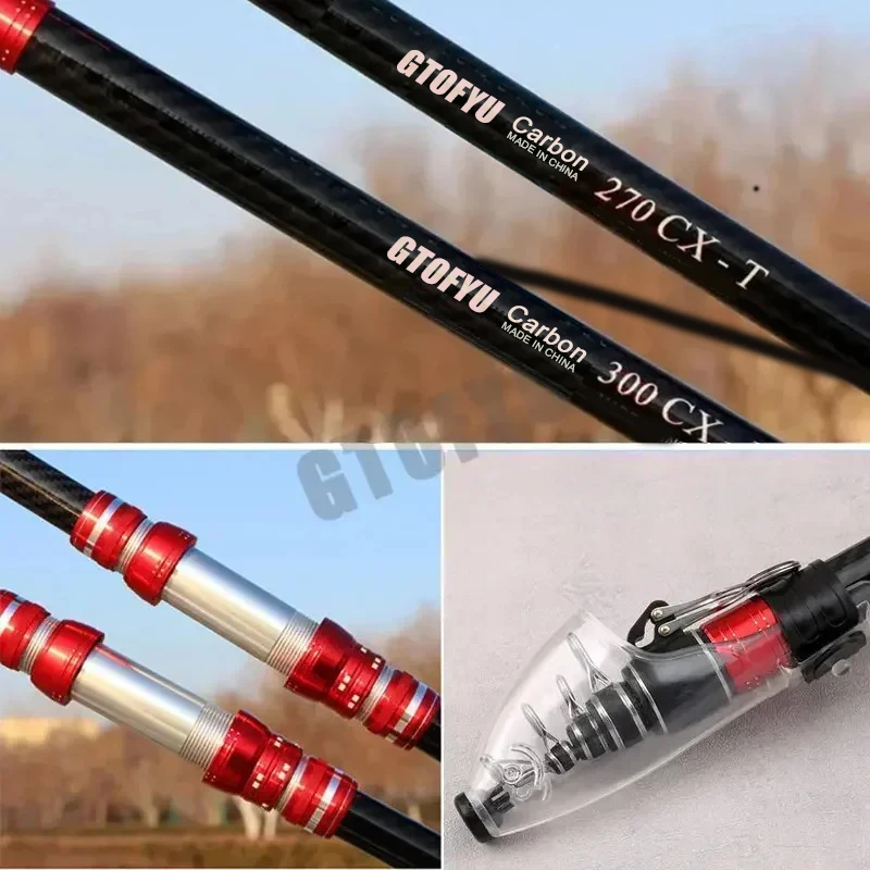 2,7 м 3,0 м 3,6 м 3,9 м 4,2 м  – обзор и цена Fishing Rod Surf