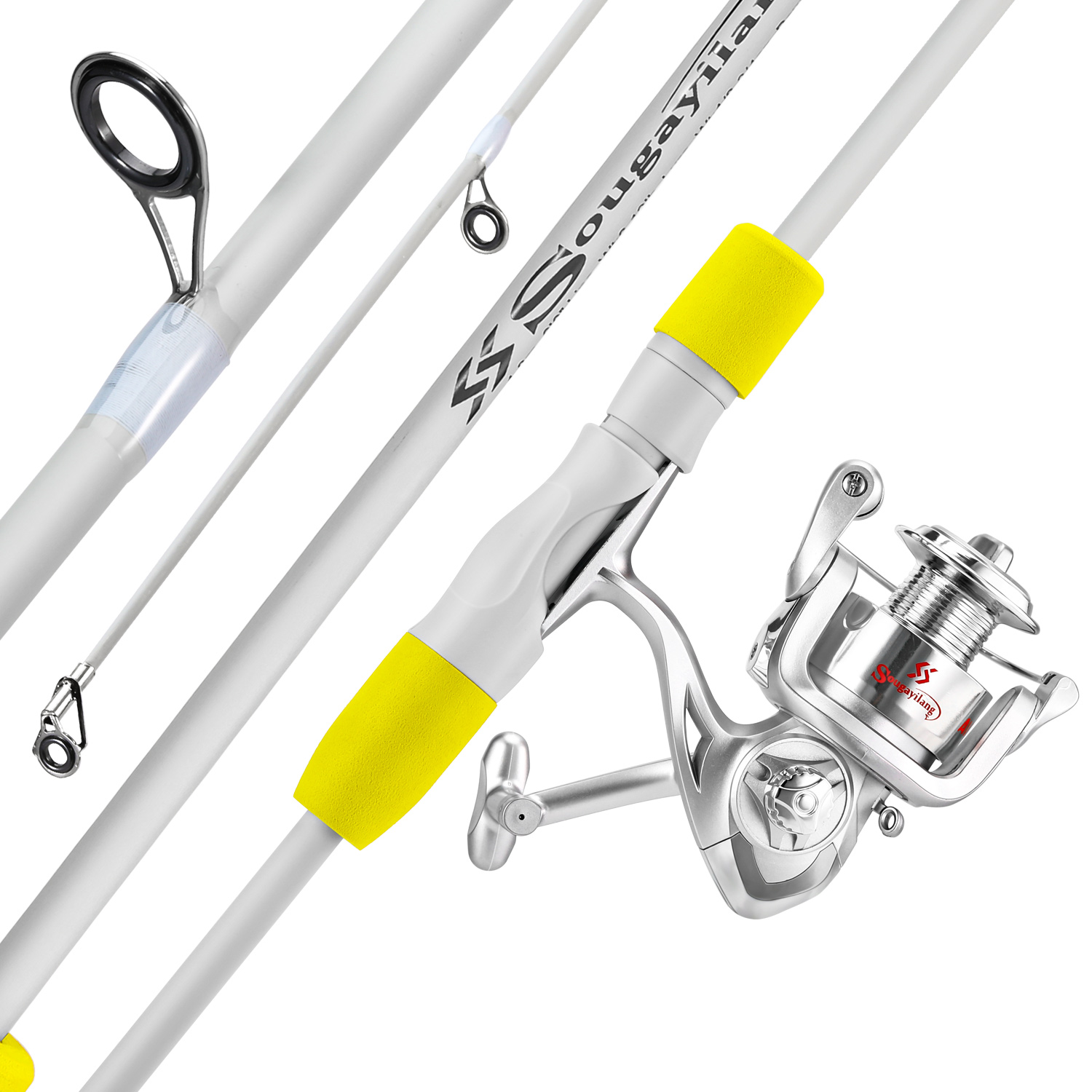 Sougayilang 2-секционная спинн – обзор и цена Fishing Rod Spinning