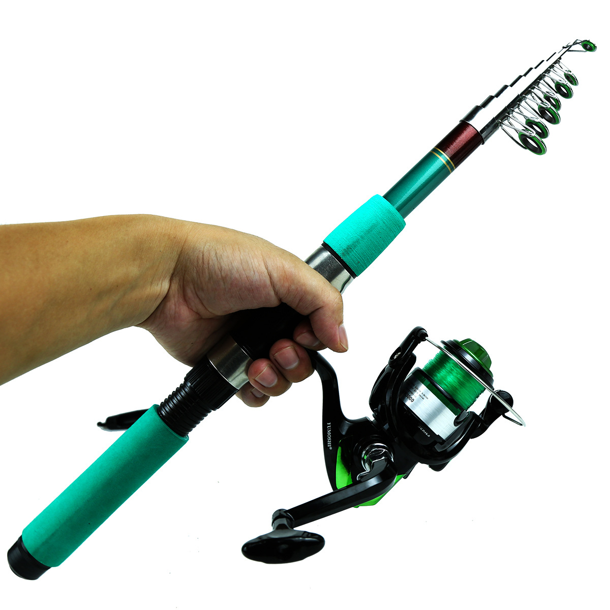 Портативный ультралегкий телес – обзор и цена Fishing Rod Spinning