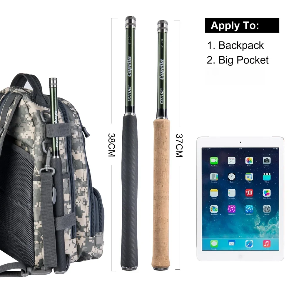 Удочка Goture 12FT Classical T – обзор и цена Fishing Rod Combo